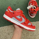 LJRSNEAKERS OFF-WHITE x Nike Dunk low OW CT0856-600