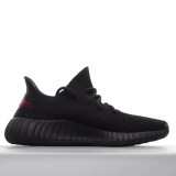 MS BATCH Adidas Yeezy Boost 350 V2 Core Black/Red Real Boost BY9612