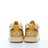 MS-BATCH Air Jordan 1 Low Pollen White Yellow 553558-171