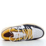 MS-BATCH Air Jordan 1 Low Pollen White Yellow 553558-171