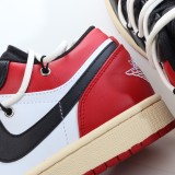 MS-BATCH Air Jordan 1 Low “Chicago”  553558-612