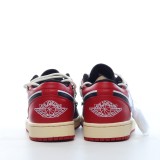 MS-BATCH Air Jordan 1 Low “Chicago”  553558-612