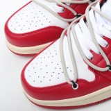 MS-BATCH Air Jordan 1 Low Chicago University Red White Black 553558-118