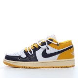 MS-BATCH Air Jordan 1 Low Pollen White Yellow 553558-171