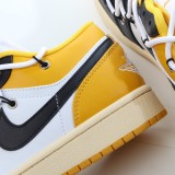 MS-BATCH Air Jordan 1 Low Pollen White Yellow 553558-171