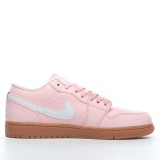 MS-BATCH Air Jordan 1 Low Arctic Pink White Gum Light Brown DC0774-601