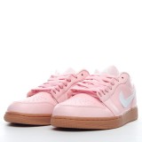 MS-BATCH Air Jordan 1 Low Arctic Pink White Gum Light Brown DC0774-601