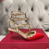 VALENTINO GARAVANI ROCKSTUD PATENT-LEATHER BOOT 100 MM