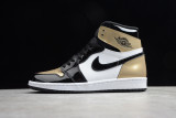 Air Jordan 1 Retro High NRG Patent Gold Toe 861428-007