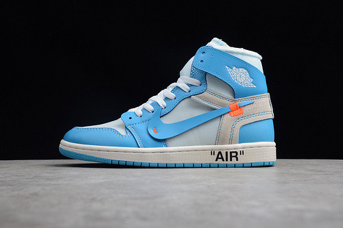 Off-White x Air Jordan 1 Retro High OG UNC AQ0818-148