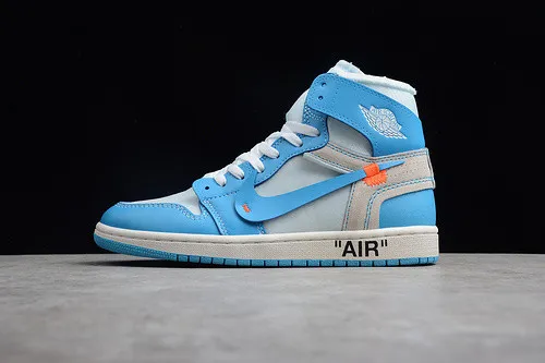 Off-White x Air Jordan 1 Retro High OG UNC AQ0818-148