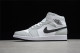 Air Jordan 1 Mid Light Smoke Grey BQ6472-015