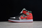 Air Jordan 1 Mid GS Ugly Christmas Sweater DM1208-150