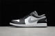 Air Jordan 1 Low Black Medium Grey 553558-040