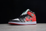 Air Jordan 1 Mid GS Ugly Christmas Sweater DM1208-150