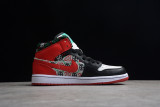 Air Jordan 1 Mid GS Ugly Christmas Sweater DM1208-150