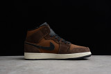 Air Jordan 1 Mid Dark Chocolate DC7294-200