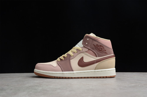 Air Jordan 1 Mid SE Dark Pony Smoky Mauve DO7440-821
