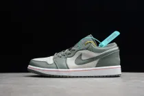 Air Jordan 1 Low Military Green 553558-121