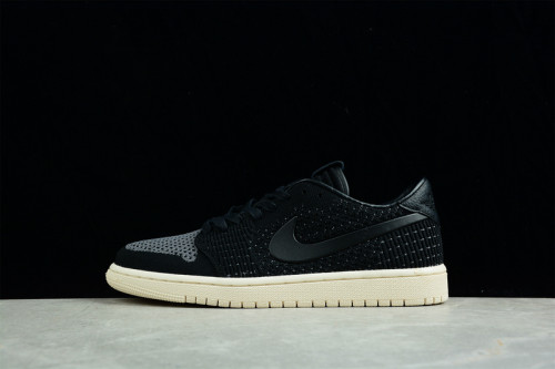 Air Jordan 1 Retro Low Flyknit Black Guava Ice AH4506-010