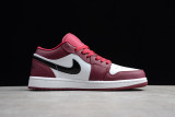 Air Jordan 1 Low Noble Red 553558-604