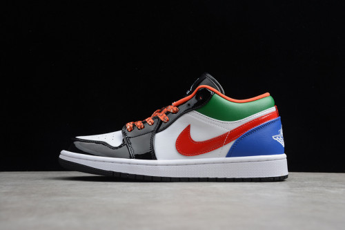 Air Jordan 1 Low Multi-Color Black Toe CZ4776-101