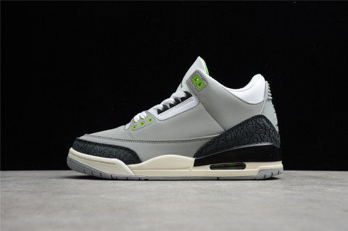 PK God Air Jordan 3 Retro Chlorophyll 136064-006