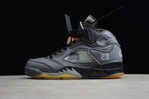 Off-White x Air Jordan 5 Retro Muslin CT8480-001