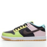 MS BATCH Nike Dunk Low SE Free.99 Black Dark Chocolate Copa Pink Foam DH0952-001