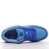 MS BATCH Nike SB Dunk Low Blue Raspberry Racer Blue University Blue White DM0807-400