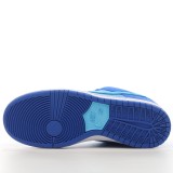 MS BATCH Nike SB Dunk Low Blue Raspberry Racer Blue University Blue White DM0807-400