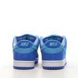 MS BATCH Nike SB Dunk Low Blue Raspberry Racer Blue University Blue White DM0807-400