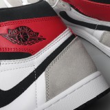 MS BATCH Air Jordan 1 High Smoke Grey Red 555088-126