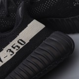 MS BATCH Adidas Yeezy Boost 350 V2 Core Black/White Real Boost  BY1604