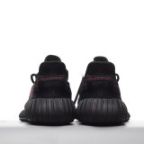 MS BATCH Adidas Yeezy Boost 350 V2  Black/Red Real Boost CP9652