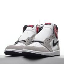 MS BATCH Air Jordan 1 High Smoke Grey Red 555088-126