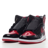 MS BATCH Air Jordan 1 High OG Bred Patent  555088-063