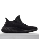 MS BATCH Adidas Yeezy Boost 350 V2 Core Black/White Real Boost  BY1604