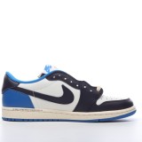 MS BATCH  FRAGMENT DESIGN X TRAVIS SCOTT X AIR JORDAN 1 RETRO LOW DM7866-140