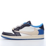 MS BATCH  FRAGMENT DESIGN X TRAVIS SCOTT X AIR JORDAN 1 RETRO LOW DM7866-140