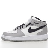 MS BATCH Air Jordan 1 MID LIGHT SMOKE GREY/BLACK-WHITE 554724-092