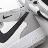 MS BATCH Air Jordan 1 MID LIGHT SMOKE GREY/BLACK-WHITE 554724-092