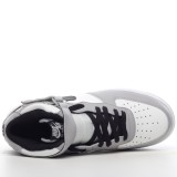 MS BATCH Air Jordan 1 MID LIGHT SMOKE GREY/BLACK-WHITE 554724-092
