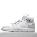 MS BATCH Air Jordan 1 Mid  White Camo  DC9035-100