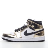 MS BATCH Air Jordan 1 Mid SE Metallic Gold DC1419-700