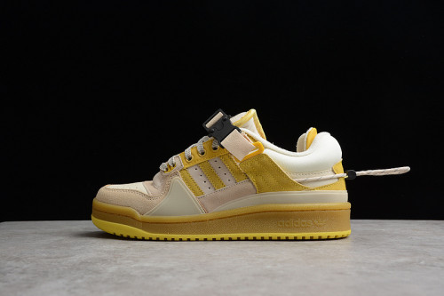 MS BATCH Bad Bunny x Adidas Forum Low Beige Gold Yellow GW0266