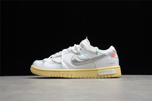Off-White x Dunk Low Lot 01 of 50 DM1602-127