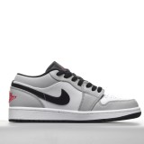 MS BATCH Nike Air Jordan 1 Low Light Smoke Grey  553558-030
