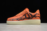 Air Force 1 Orange Skeleton Halloween CU8067-800