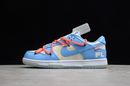 Off-White x Futura x Dunk Low UNC DD0856-403